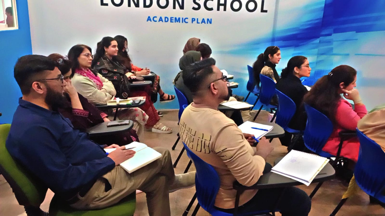 London School Academic Plan training session