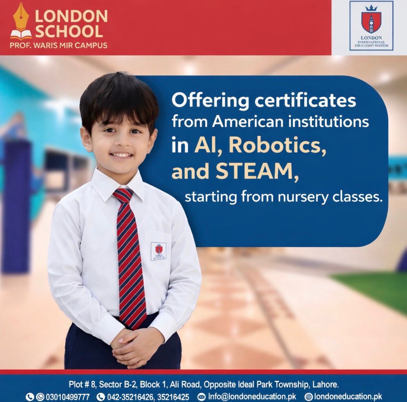 Student exploring AI and STEAM