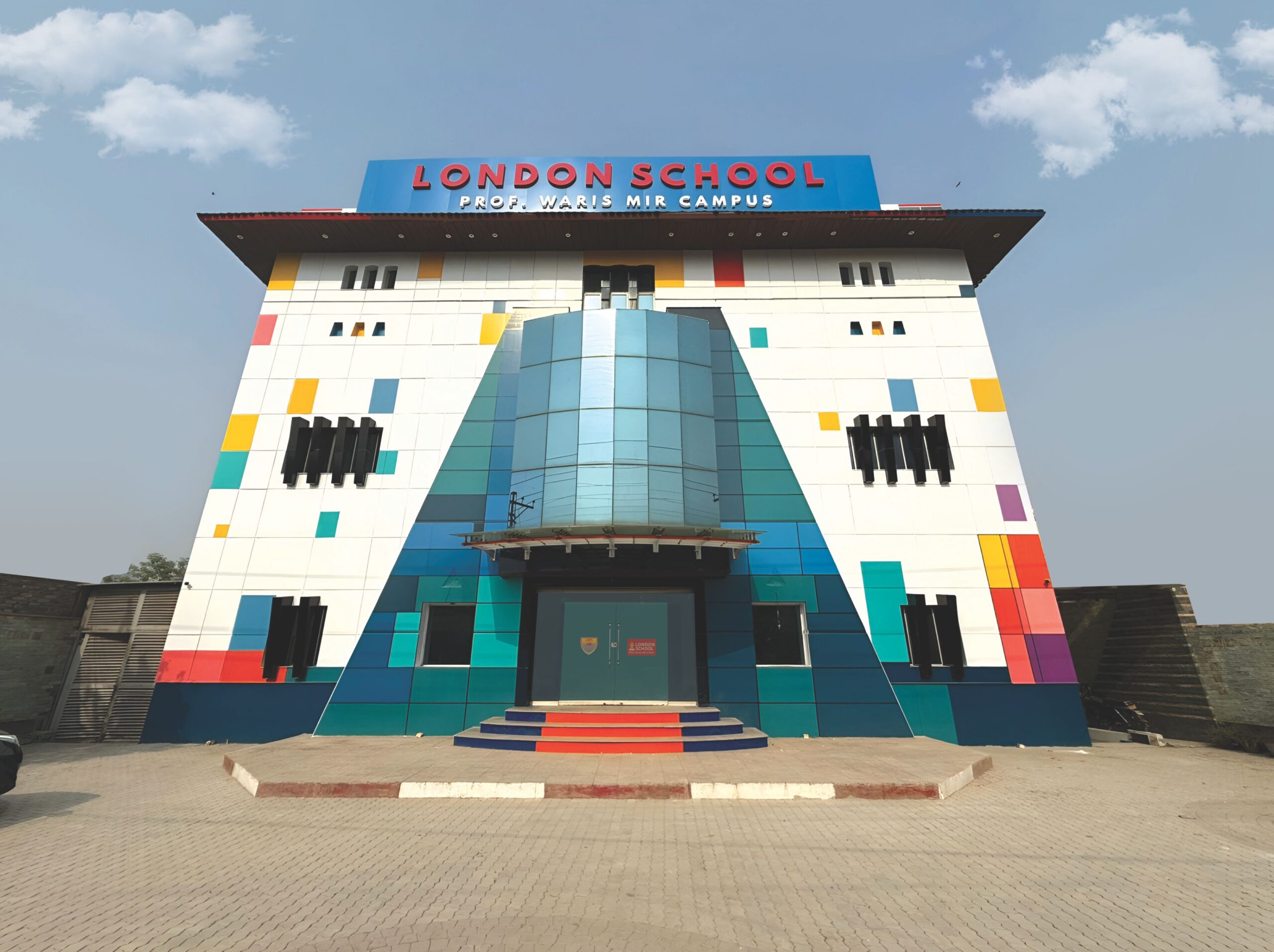 London School main building during the day