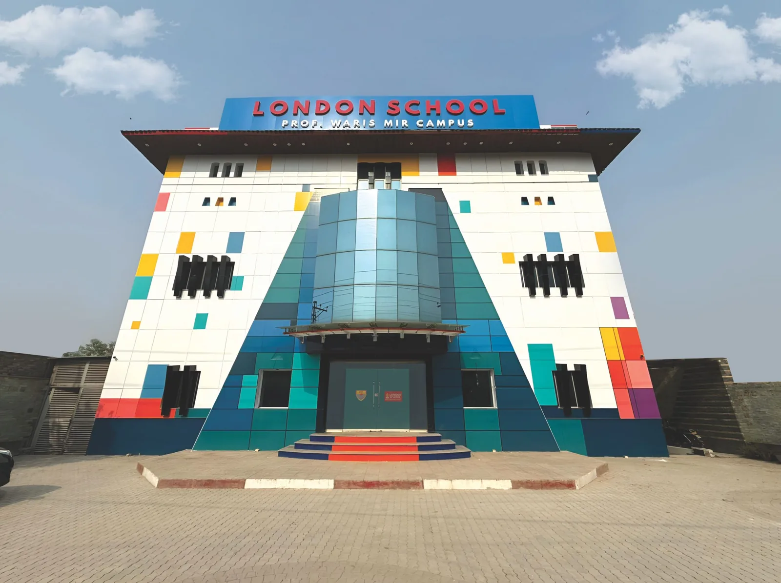 London School main building during the day